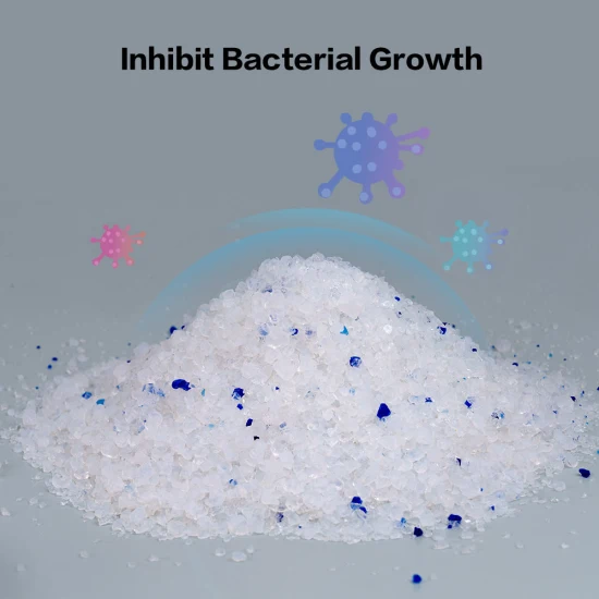Оптовая продажа кристаллических наполнителей для кошачьих туалетов, наполнителей для кошачьих туалетов из силикагеля 1-8 мм