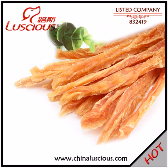 Вяленое лакомство с куриными ломтиками для собак, лакомства для кошек, корм для домашних животных, корм для собак